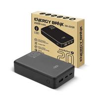 powerbank 20000 mah - everActive Energy Bank EB-22QB 20000mAh, 20W, 2x USB-C, QC4.0 - 6 nuotrauka