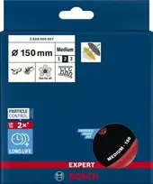 atraminiai padai - Šlifavimo padas BOSCH Expert Multihole 150mm - 6 nuotrauka