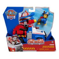 paw patrol figurele - Žaislinė figūrėlė Paw Patrol Fire Rescue Chase 6072641, įvairių spalvų - 6 nuotrauka