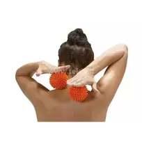 masazo kamuoliukai - BEAUTY REFLEX 8 cm skersmens dygliuotas masažo kamuoliukas - 2 nuotrauka