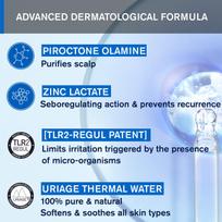 shampoo dandruff - URIAGE D.S. šampūnas nuo pleiskanų 200 ml - 4 nuotrauka