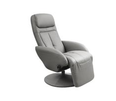 fotelis recliner - Halmar Optima, pilkas, 80 cm x 77 cm x 84 cm - 2 nuotrauka