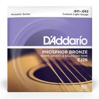 guitar acoustics - Stygos akustinei gitarai D'Addario EJ26 .011 - 3 nuotrauka