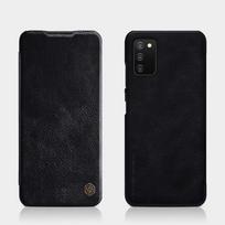 samsung a03 deklai - Nillkin "Qin Book Case Galaxy A03s" Black - 6 nuotrauka