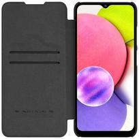 samsung a03 deklai - Nillkin "Qin Book Case Galaxy A03s" Black - 17 nuotrauka