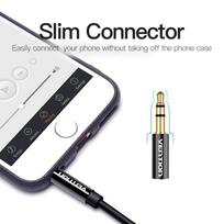 aux laidas - Stereo Splitter 3.5mm Male to 2x 3.5mm Female 0.3m Vention BBSBY Black - 3 nuotrauka