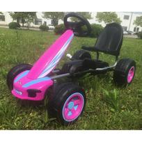 pedaliniai kartingai - Automobilis su pedalais Milly Mally Viper Go-Kart, rožinis - 3 nuotrauka
