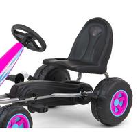 pedaliniai kartingai - Automobilis su pedalais Milly Mally Viper Go-Kart, rožinis - 5 nuotrauka