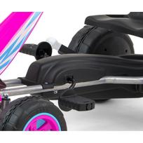pedaliniai kartingai - Automobilis su pedalais Milly Mally Viper Go-Kart, rožinis - 6 nuotrauka