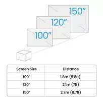 4k projektoriai - BenQ TK705STI - 4 nuotrauka