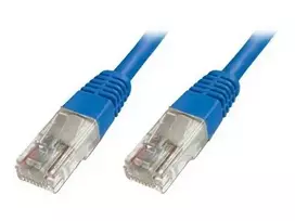 pvc tinklai - Digitus CAT 5e UTP Patch Cable Blue 3m - 5 nuotrauka