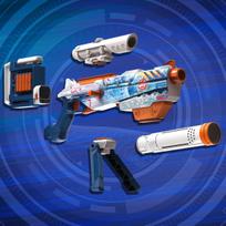 zaislini ginklai - Hasbro Nerf Loadout Arctic Zerostriker - 3 nuotrauka