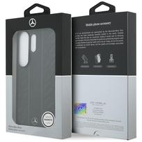 lauro lapai - Mercedes „MagSafe“ dėklas su lauro lapų vertikaliomis juostelėmis, skirtas „Samsung Galaxy S26 Ultra“, juodas - 2 nuotrauka