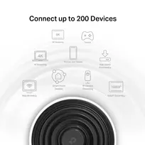 tp link axe5400 - TP-Link Deco XE75 Trijų Juostų Mesh Wi-Fi 6E, balta (White) - 3 nuotrauka