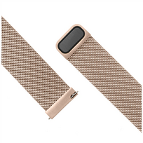 18mm laikrodzio dirzelis - Fixed | Mesh Strap with Quick Release, 18mm, Stainless Steel Mesh Strap for Smartwatch | Gold | FIXMEST-18MM-RG - 3 nuotrauka