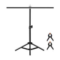 fotostudijos fono laikiklis - Puluz fotostudijos fono laikiklis, 67 cm - 2 nuotrauka