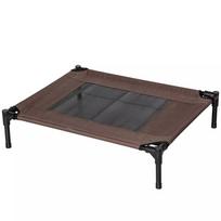 lauko lova - PawHut Lauko gultas šunims, rudas (Brown), 76 x 61 x 18 cm - 2 nuotrauka