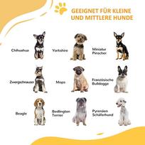 vartai varteliai - PawHut Laiptų vartai šunims, automatinės durys be grąžto, 74-100 cm, Balta (White) - 7 nuotrauka