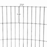akmenys - Songmics Gabionas Ø 90 cm, aukštis 40 cm - 3 nuotrauka