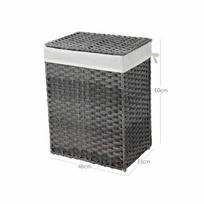 skalbiniu deze - Songmics skalbinių krepšelis, 90 L - 2 nuotrauka