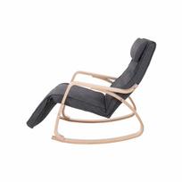 kreslas reguliuojamas - Fotelis Songmics LYY42GYZ, tamsiai pilkas (Dark Grey) - 6 nuotrauka