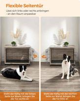 narvas sunims - Feandrea narvas šunims, 98 x 65 x 68 cm, rudas (Brown) - 6 nuotrauka