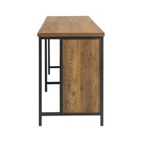 baro stalas lt - Sobuy Virtuvės sala KNL01-F, su 2 durelėmis, balta (White) - 2 nuotrauka