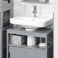 isk vonios spinteles - Sobuy "Vanity Unit" vonios kambario spintelė Vanity Unit FRG128-II-SG - 5 nuotrauka