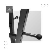 spinta balta drabuziu - Sobuy Batų suoliukas su daiktadėže FSR119-W, baltas/pilkas (White/Grey) - 10 nuotrauka