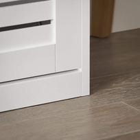 prieskambario baldai - Sobuy Batų spinta FSR145-W, balta (White) - 4 nuotrauka