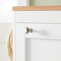 prieskambario baldai - Sobuy Batų spinta FSR144-WN, balta (White) - 5 nuotrauka