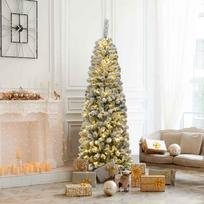 dirbtine egle - Bonideco Select Dirbtinė LED eglė 61x180cm., žalios/baltos spalvos - Atgauk 20% - 3 nuotrauka