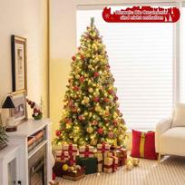 dirbtine egle - Bonideco Select Dirbtinė LED eglė 106x195cm., žalios spalvos - Atgauk 20% - 5 nuotrauka