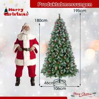 dirbtine egle - Bonideco Select Dirbtinė LED eglė 106x195cm., žalios spalvos - Atgauk 20% - 6 nuotrauka