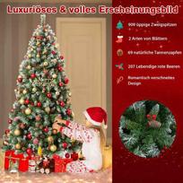 dirbtine egle - Bonideco Select Dirbtinė LED eglė 106x195cm., žalios spalvos - Atgauk 20% - 7 nuotrauka