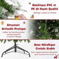 dirbtine egle - Bonideco Select Dirbtinė LED eglė 78x190cm., žalios spalvos - Atgauk 20% - 3 nuotrauka