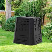 lauko deze - Bonideco Select Komposto dėžė 78x64x80cm., juodos spalvos - 2 nuotrauka