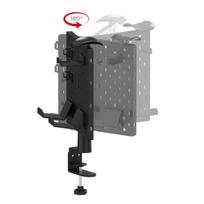 huzaro stalai juodas - Huzaro Sync 3.0 Stalo Organizacinė Sienelė, Juoda (Black) - 3 nuotrauka