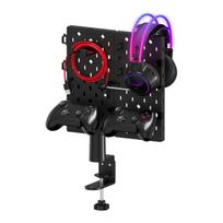 huzaro stalai juodas - Huzaro Sync 3.0 Stalo Organizacinė Sienelė, Juoda (Black) - 9 nuotrauka