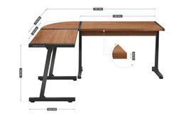 rasomieji stalai - Mark Adler Leader 5.5 Corner Desk WN - 4 nuotrauka