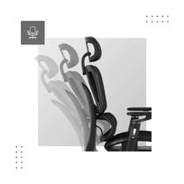 kede - Žaidimų kėdė Mark Adler Expert 7.9 Black, juoda - 4 nuotrauka