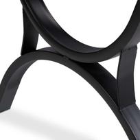 senovines kedes - Bonideco Metalinė senovinė sodo kėdė, juoda (Black) - 2 nuotrauka