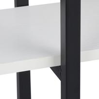 geliu stovas baltas - Bonideco Gėlių stovas su 6 lentynomis, 150x78x24cm, juodas/baltas (Black/White) - 2 nuotrauka