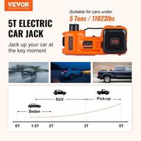 domkratas - VEVOR Elektrinis hidraulinis automobilių keltuvas 5T 12V - 10 nuotrauka