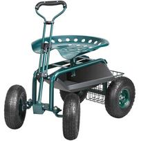 vevor - Vevor Sodo vežimėlis karutis TC4501S-GN, Žalias (Green) 136 kg - 3 nuotrauka