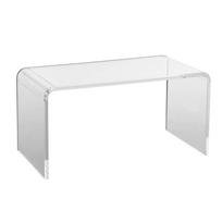 staliukas c - Vevor Skaidrus akrilinis kavos staliukas C formos - 4 nuotrauka