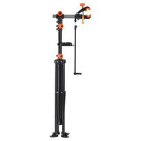dviraciu remonto stovas - Vevor Dviračių remonto stovas, reguliuojamas aukštis 102-160 cm, Juodas (Black) - 2 nuotrauka