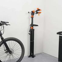 dviraciu remonto stovas - Vevor Dviračių remonto stovas, reguliuojamas aukštis 102-160 cm, Juodas (Black) - 5 nuotrauka