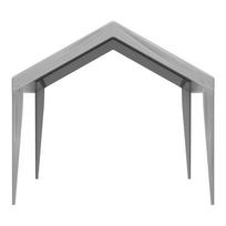 stogines brezentas - Automobilio pavėsinė Vevor 6.1x3.04 m, pilka (Grey) - 2 nuotrauka