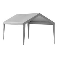 stogines brezentas - Automobilio pavėsinė Vevor 6.1x3.04 m, pilka (Grey) - 3 nuotrauka